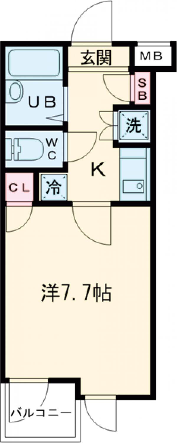 VIDA高井戸の間取り