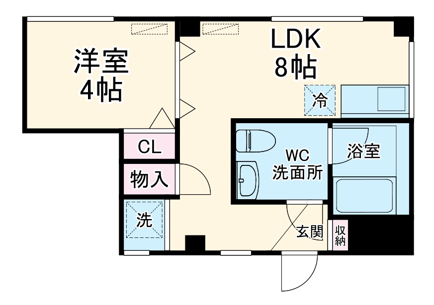 Y´s FLATⅡの間取り
