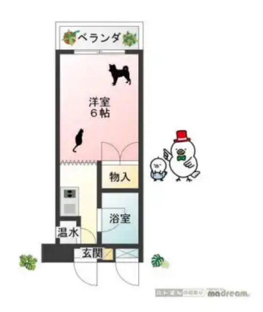 オガワビルの間取り