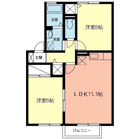 ライラック湘南の間取り