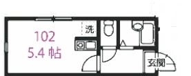 シャンテ篠崎の間取り