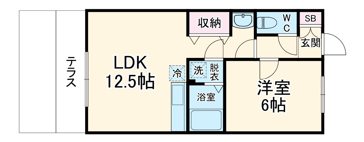 ヴィラ・アムールの間取り
