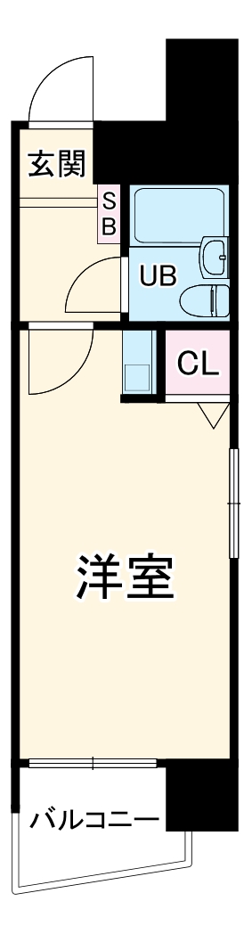 ライオンズマンション亀島の間取り