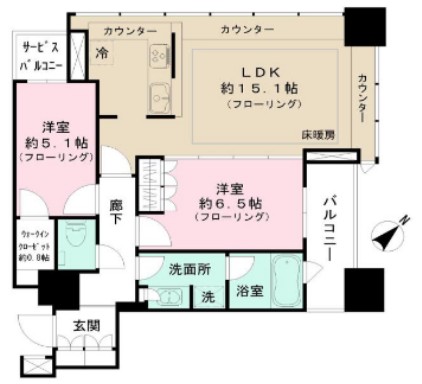 ステーションプラザタワーの間取り