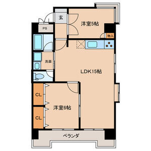 ファミール大畑の間取り
