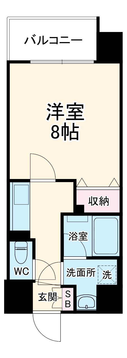 FOREST NANBAの間取り