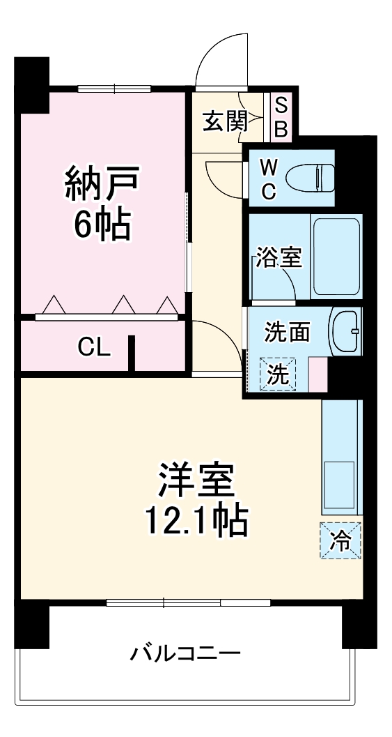 PROSPERITY梅田レジデンスの間取り