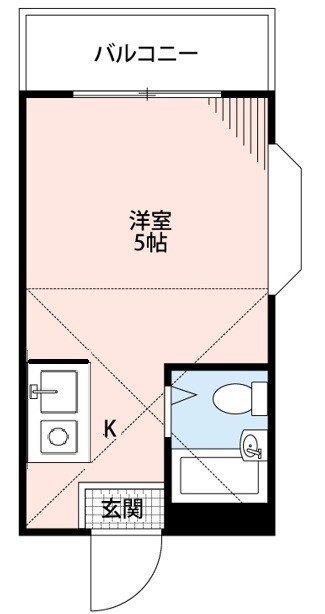和光ハイツの間取り
