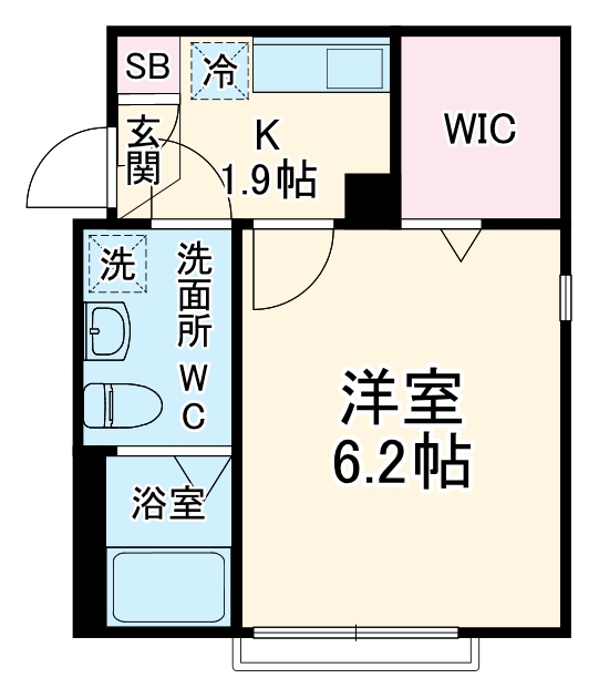 グランステージ川崎の間取り