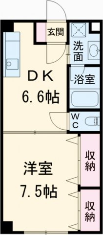 ミアカーサ矢田の間取り