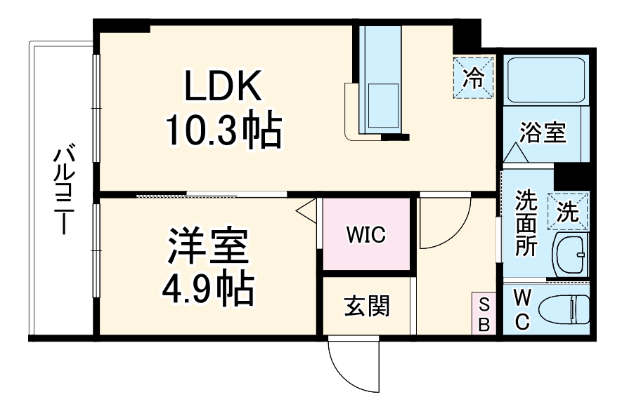 ラシーネONE PARK PLACEⅢの間取り