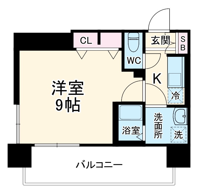 プレサンス錦通 THE 葵の間取り