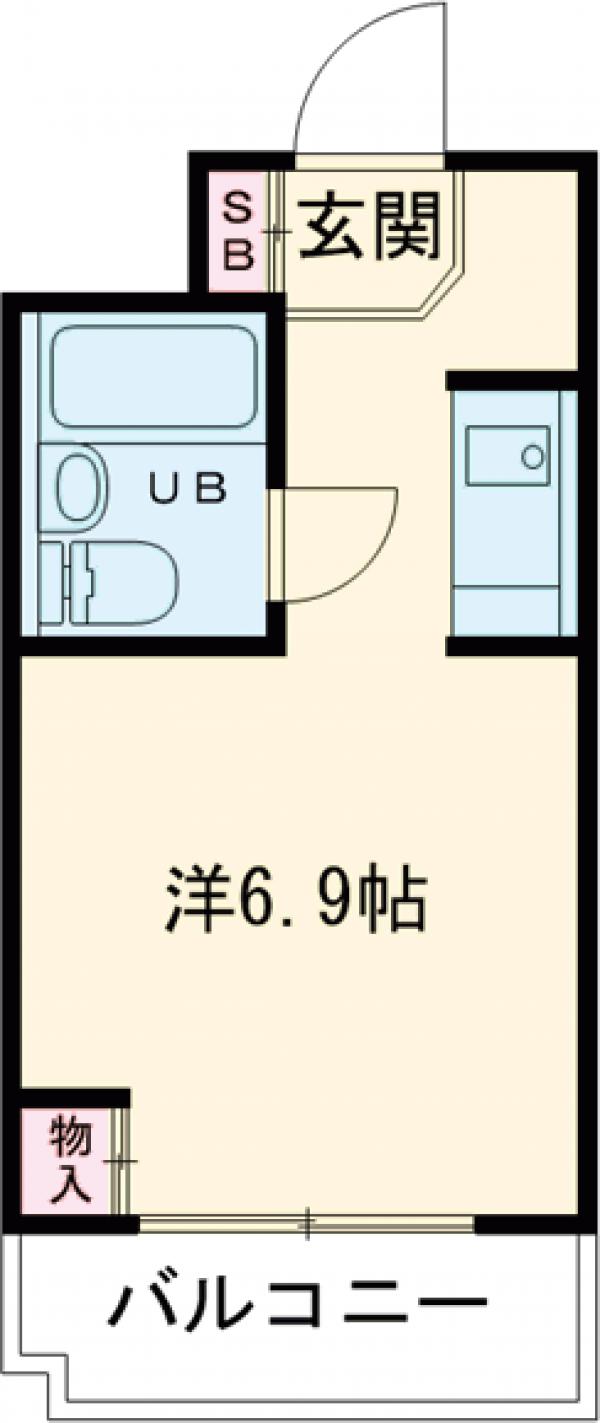 千歳烏山ホームズの間取り