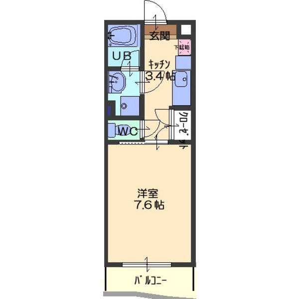 リエータ23の間取り
