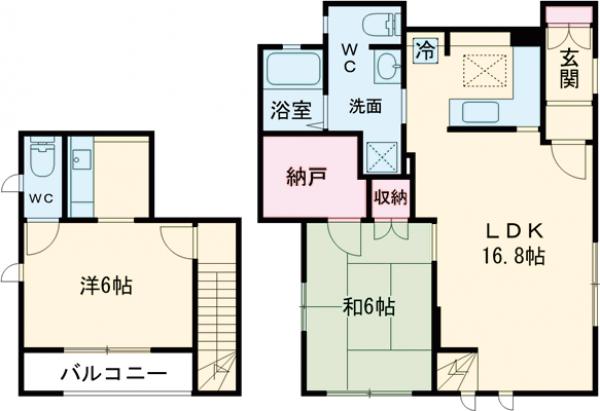 はなみずきの間取り