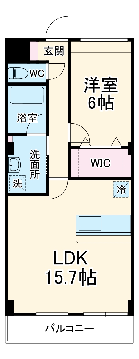 ヴィオラの間取り