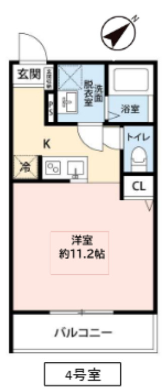 STONE RIVER 西所沢Aの間取り