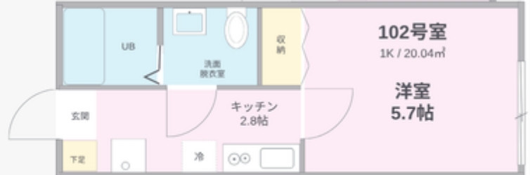 エスペランサ久末の間取り