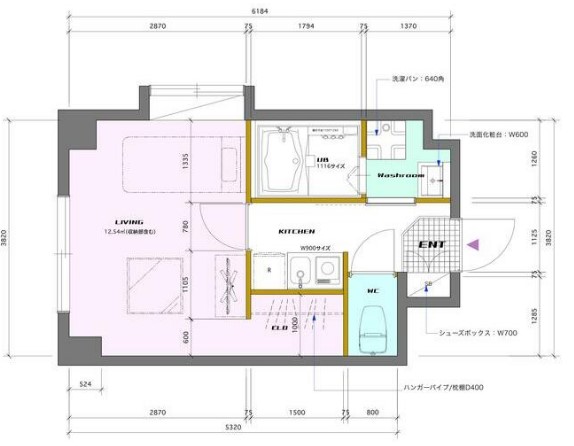 ストーク北新宿の間取り