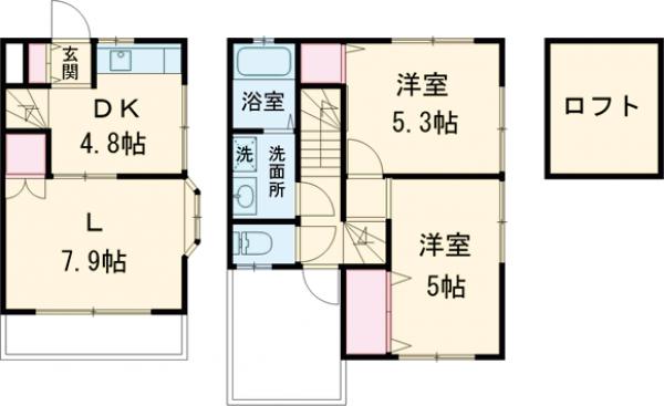 ガーデン新栄の間取り