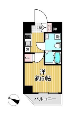 SHOKEN Residence横浜鶴見の間取り