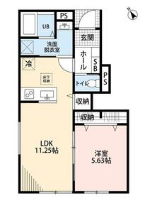 リーブルファイン栗橋駅Ⅱの間取り