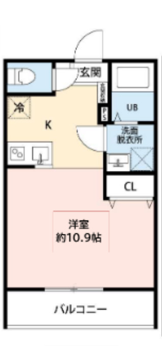 STONE RIVER 西所沢Bの間取り