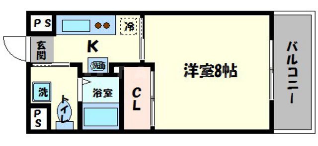JJ COURT 波除の間取り