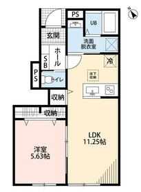 リーブルファイン栗橋駅Ⅱの間取り