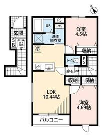 リーブルファイン栗橋駅Ⅱの間取り