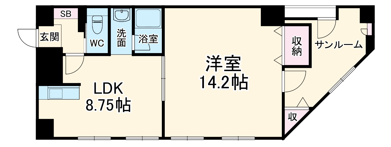 ISグランデセンター北の間取り