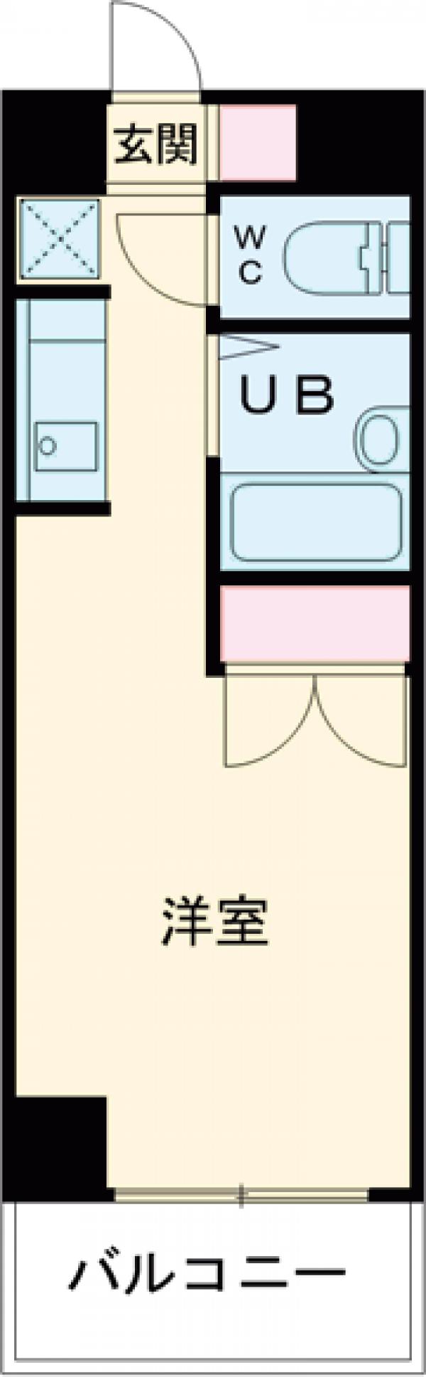 パークサイド石坂の間取り