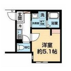 フロンティア川崎の間取り