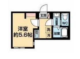フロンティア川崎の間取り