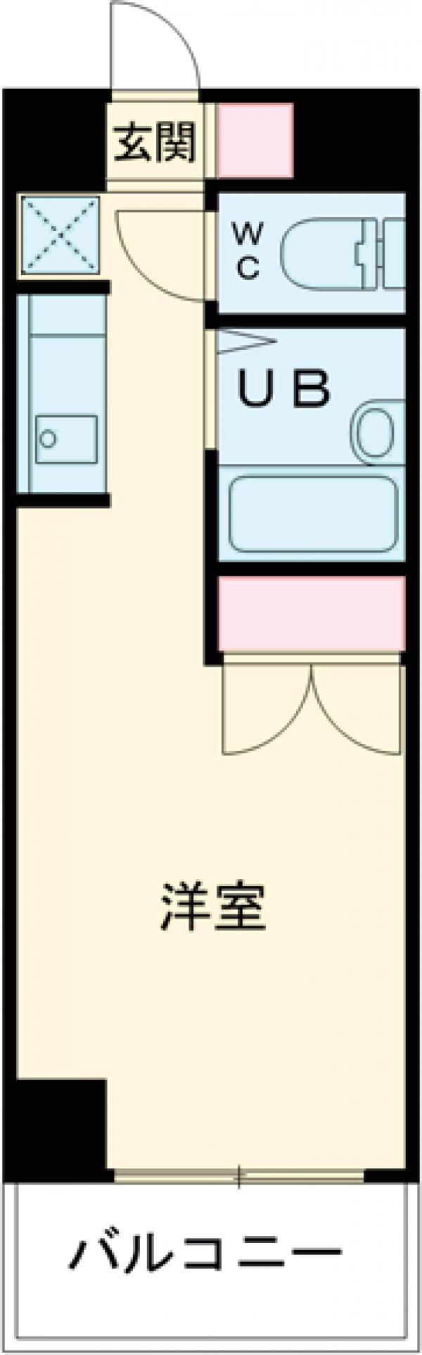 パークサイド石坂の間取り