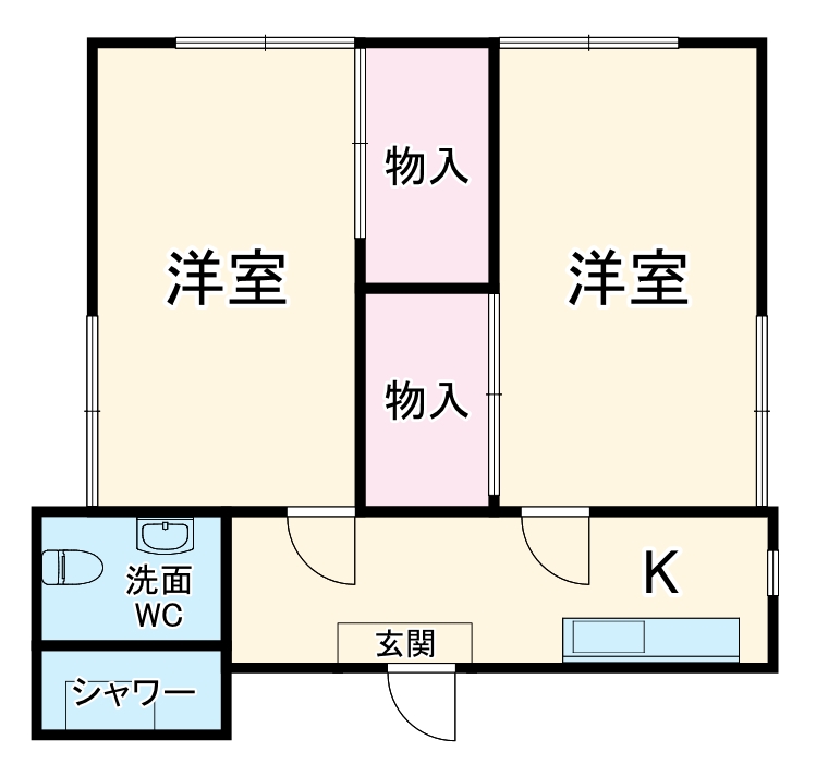 勝田台サウスベースの間取り
