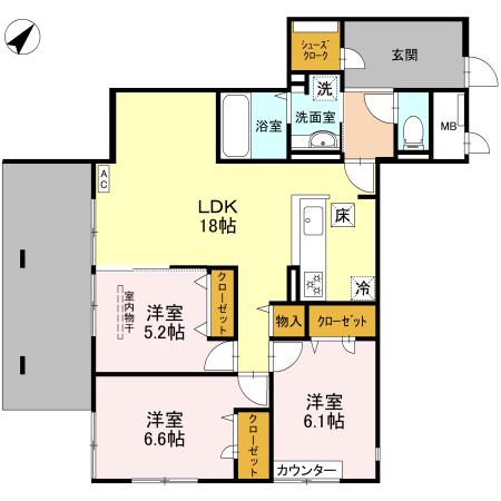 La Grand Suitoの間取り
