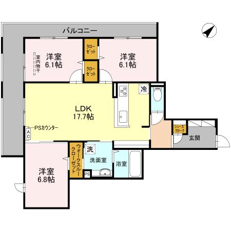 La Grand Suitoの間取り
