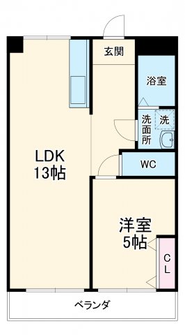 ラティーナ岐阜の間取り