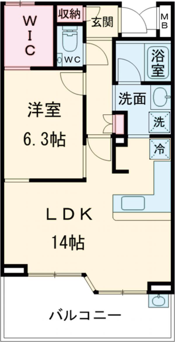 プロスペリテの間取り