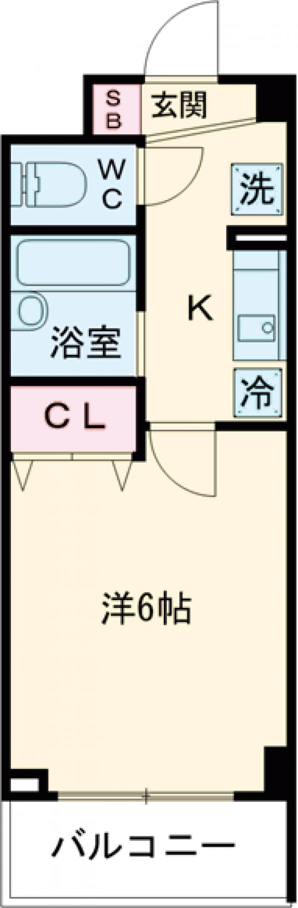 セレーノ武蔵野の間取り