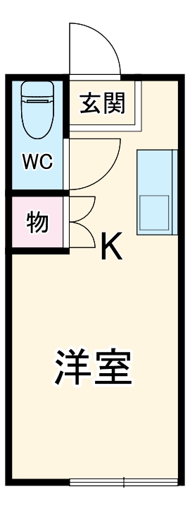 新富士見荘の間取り