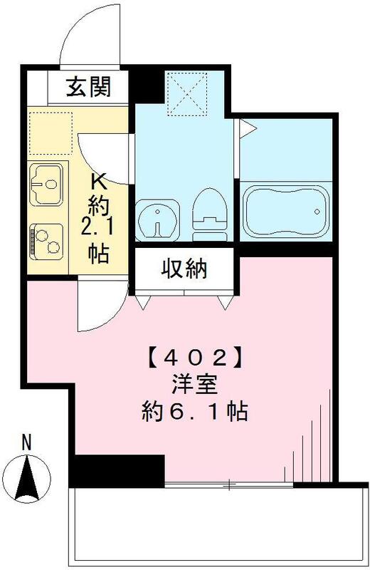 pinvillage大井町 (パンヴィラージュオオイマチ)の間取り