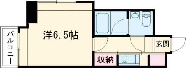 エステートモア箱崎の間取り