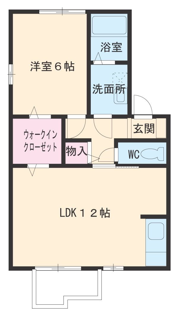メゾン山和 C棟の間取り