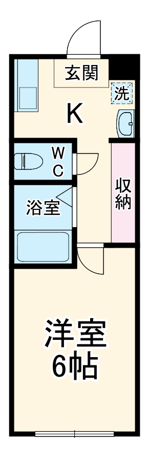 ヨウコースクウェア蕨の間取り