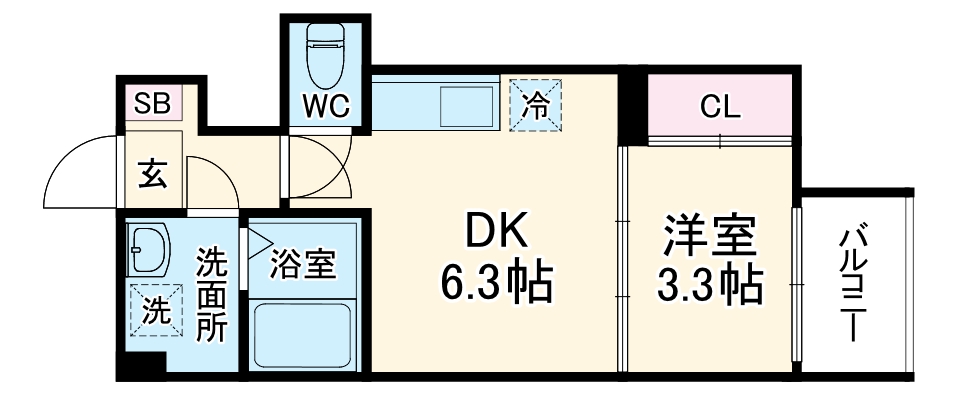 2/3 間取