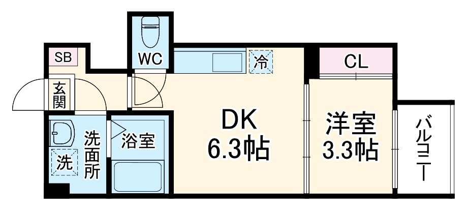 2/3 間取