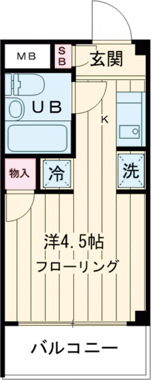 ジョイントファミーユC棟の間取り