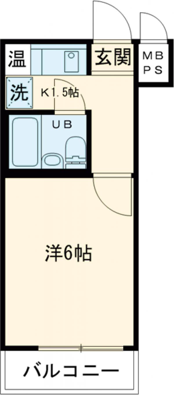 ロンスター三軒茶屋の間取り